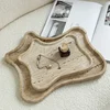 Natural Travertine Irregular Fruit Tray Design Ornament Creative Home Bathroom Desktop Jewelry Cosmetics Storage Tray Decoration 2