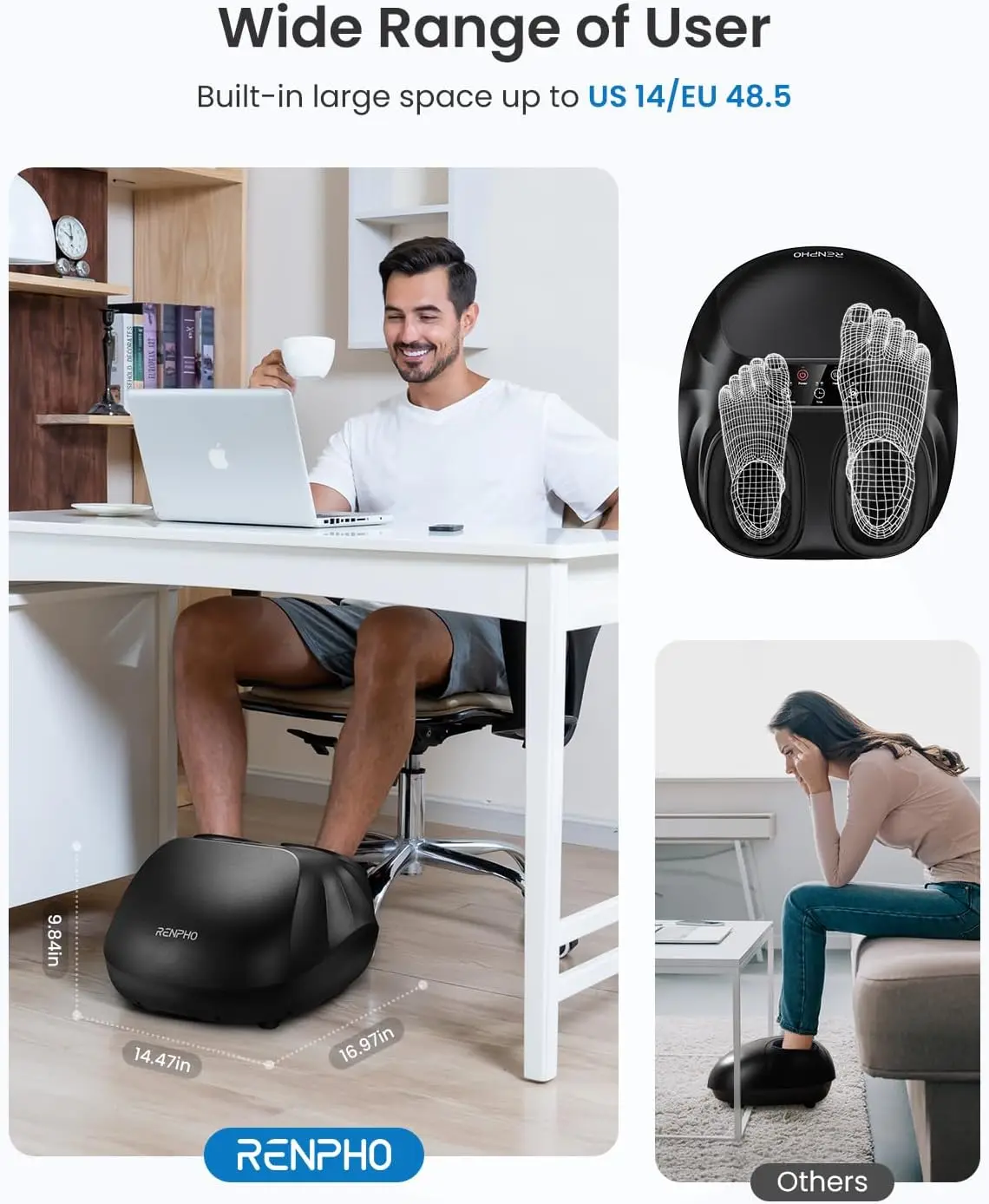 Foot  Machine,   Eligible Shiatsu Foot  for  , Plantar   , Deep Kneading F 5