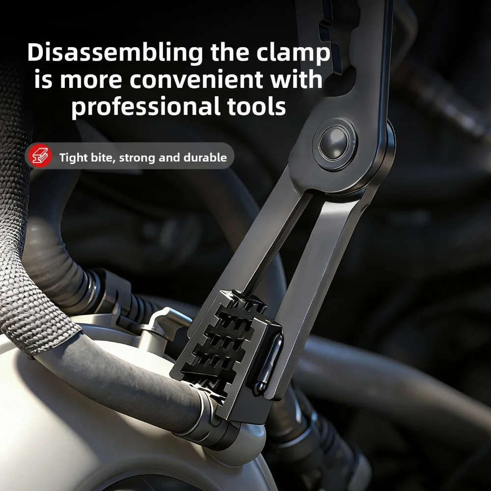 Wire Long Reach Hose Clamp Pliers Set Fuel Oil Water Hose Auto Tools Clamp Pliers Fuel Oil & Water Hoses