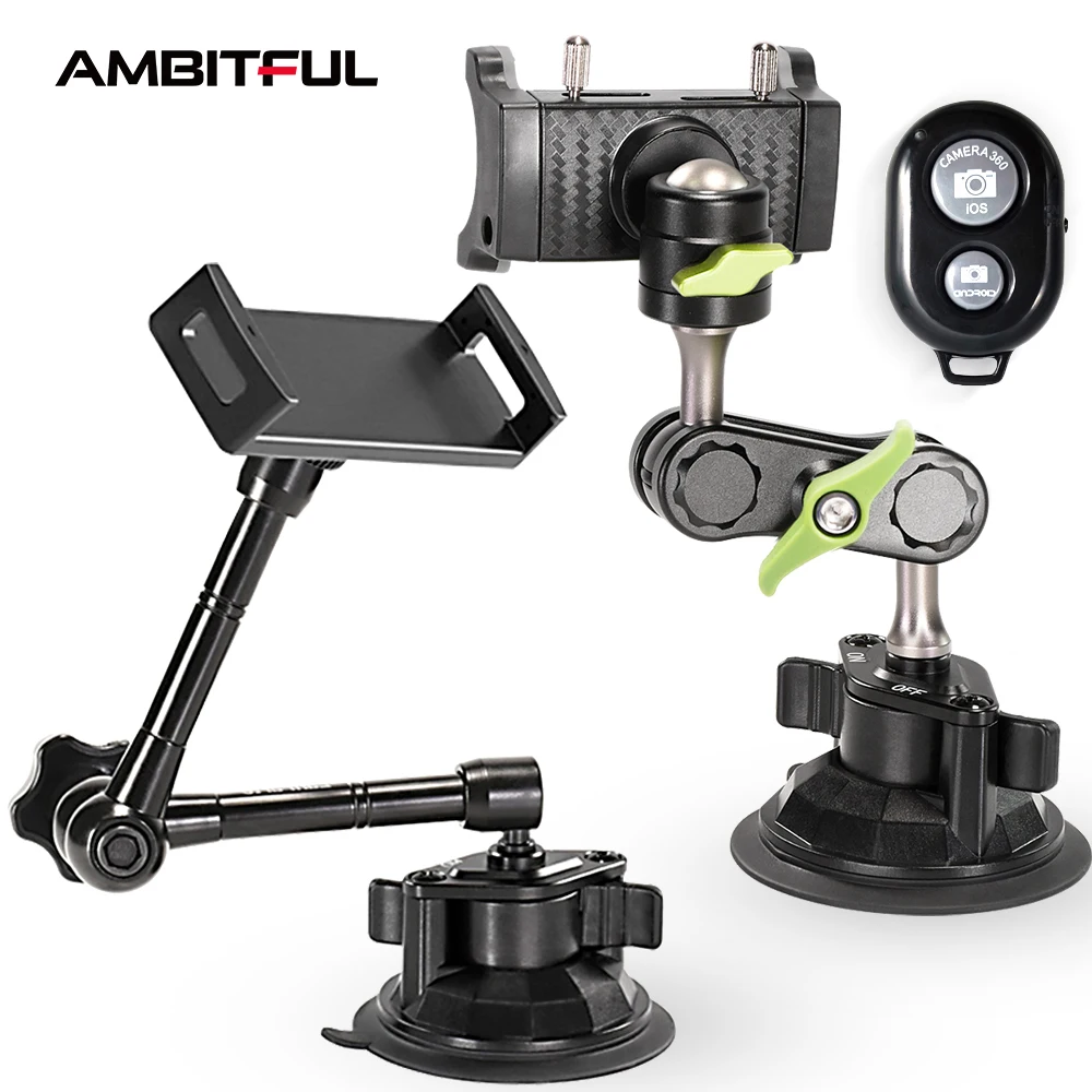 Lanparte Uba01 Universal Car Suction Cup Phone Tablet Holder Bracket