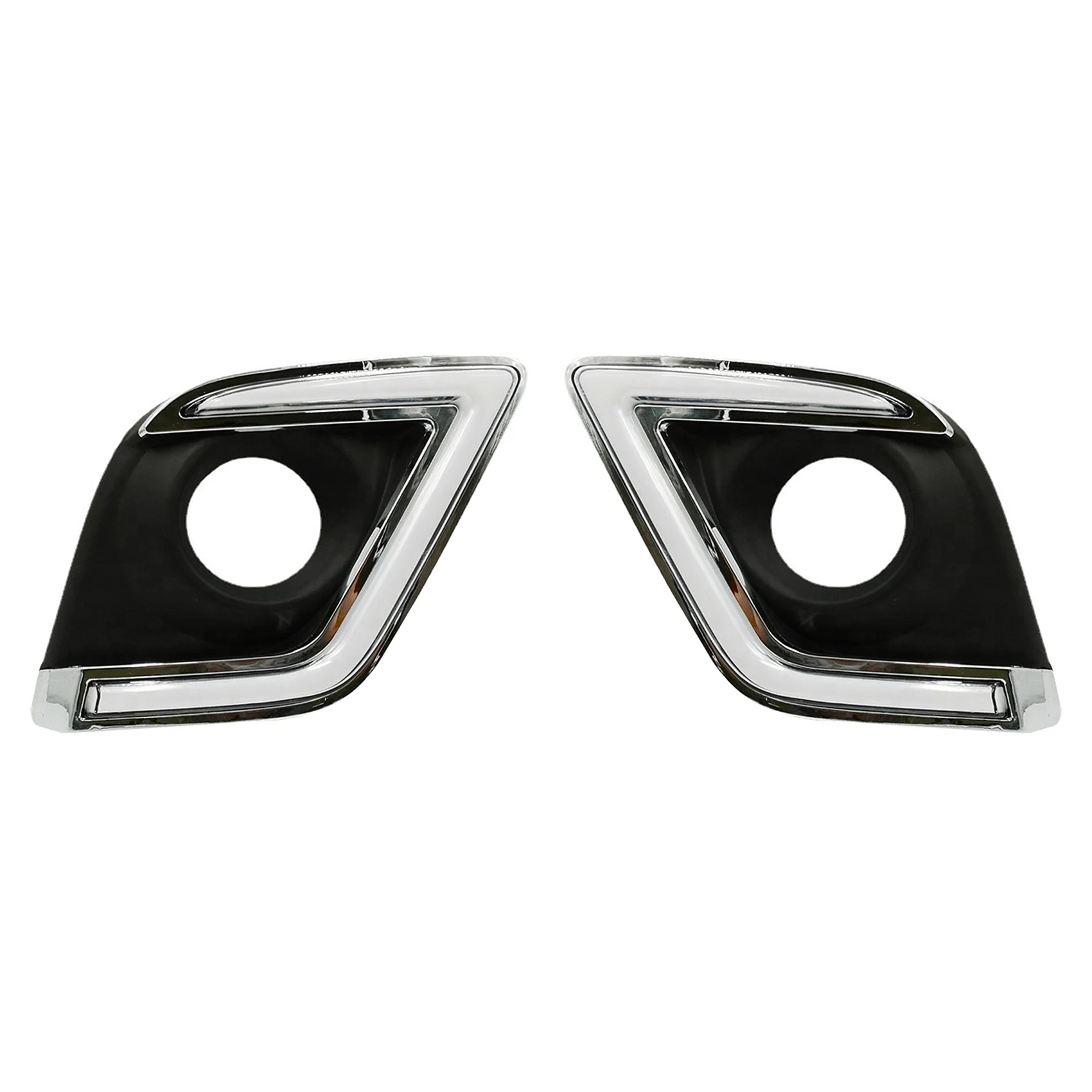 

LED Daytime Running Light Fog Lamp Frame Fog Lights for Toyota Hilux Revo VIGO 2015 2016