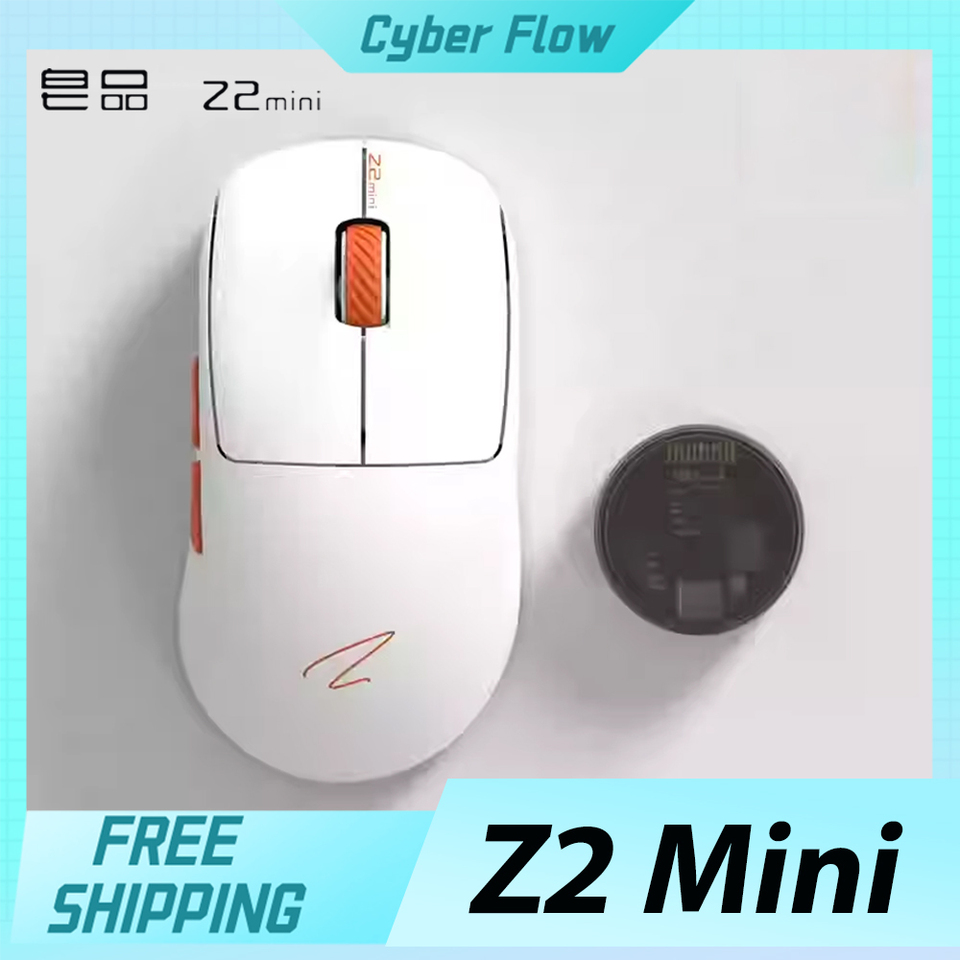 Zaopin Z2 Mini Wireless Mouse Tri Mode 8K PAW3950  Bluetooth Gaming Mouse Customize Nordic 52840 Lightweight PC Gamer Accessory