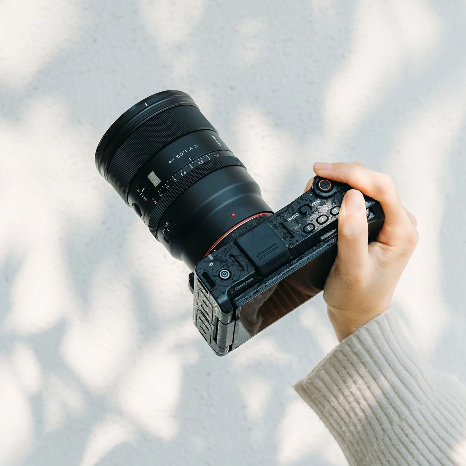 빌트록스 AF 50mm F1.4 프로 Z 풀프레임 렌즈 자동 초점 프라임 렌즈 (니콘 Z, ZR, ZF, Z6 III, Z8, Z50 II, E, A7M4, A7M5, A7C2 호환)