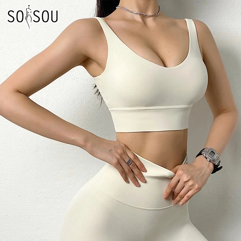 Спортивные костюмы SOISOU для женщин новинка 2022 2 шт./компл. комплект йоги спортивный