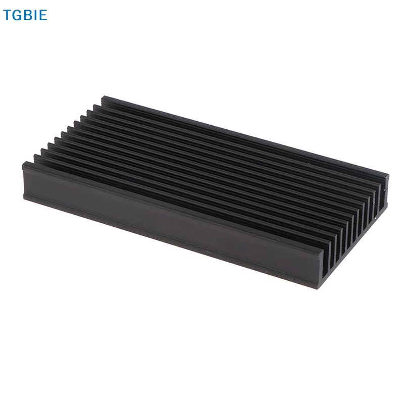 [TL]1Pc 50*100*12.7mm 고출력 LED IC 팬 전력 증폭기 방열판용 알루미늄 방열판 쿨러 라디에이터