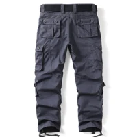 Men Combat Pants With Knee Pads Tactical Cargo Sport Trousers Camouflage Multicam Trekking Hunting Clothes（Not belt） 2