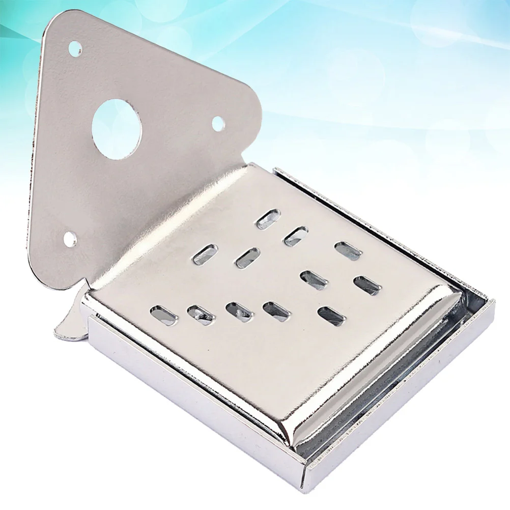 

Mandolin гитарный Струнодержатель металлическая фотомагнитная деталь с 3 винтами, аксессуары, 1 шт. (серебристый)