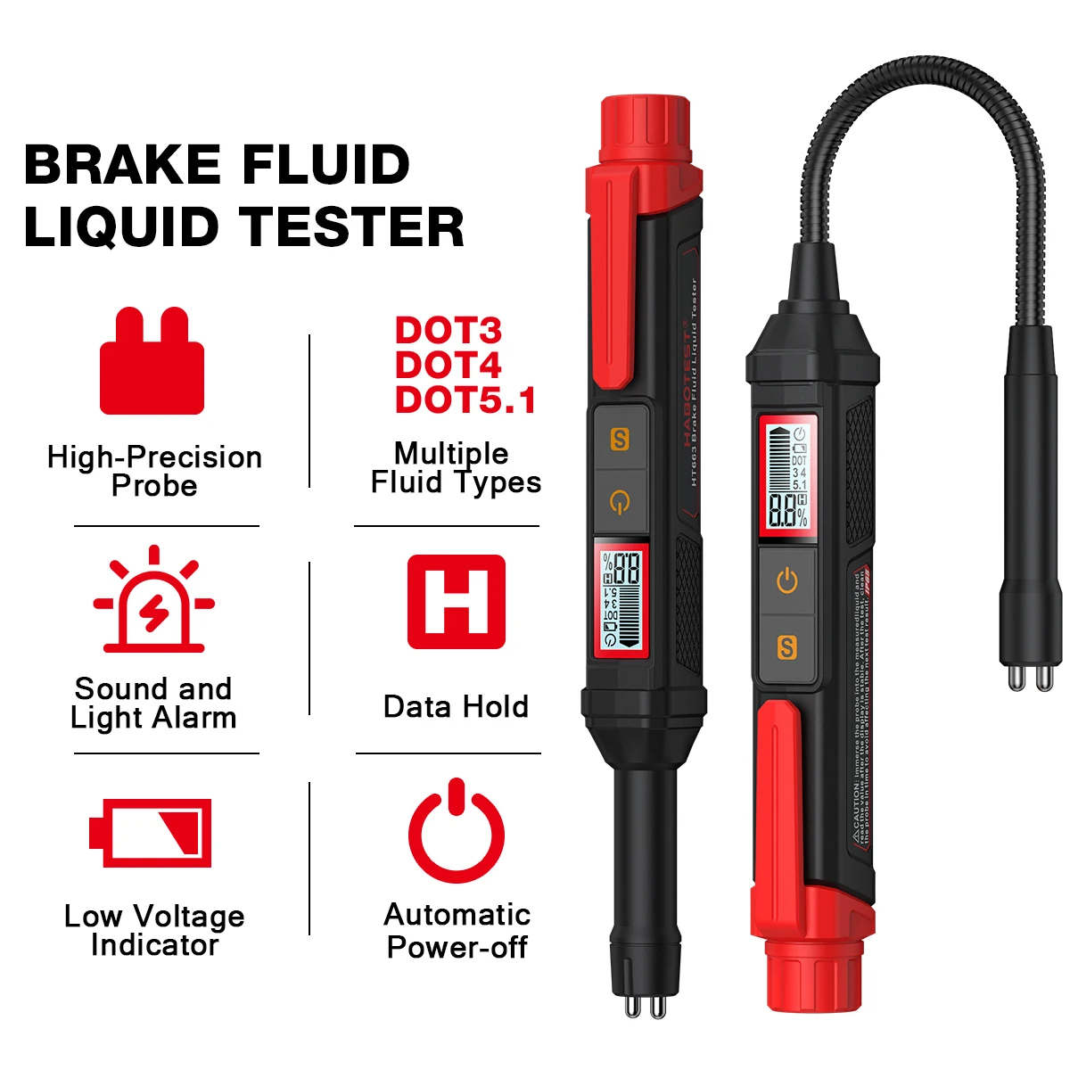 Car Brake Fluid Tester Brake Oil Testing Pen