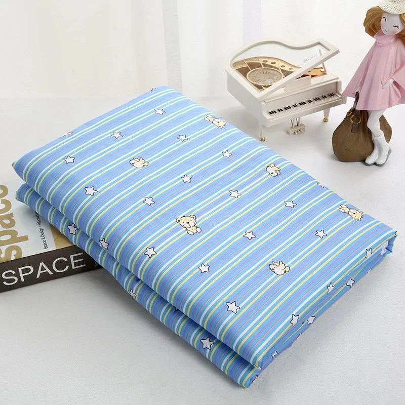 Blue Stripe bear + 120.150cm