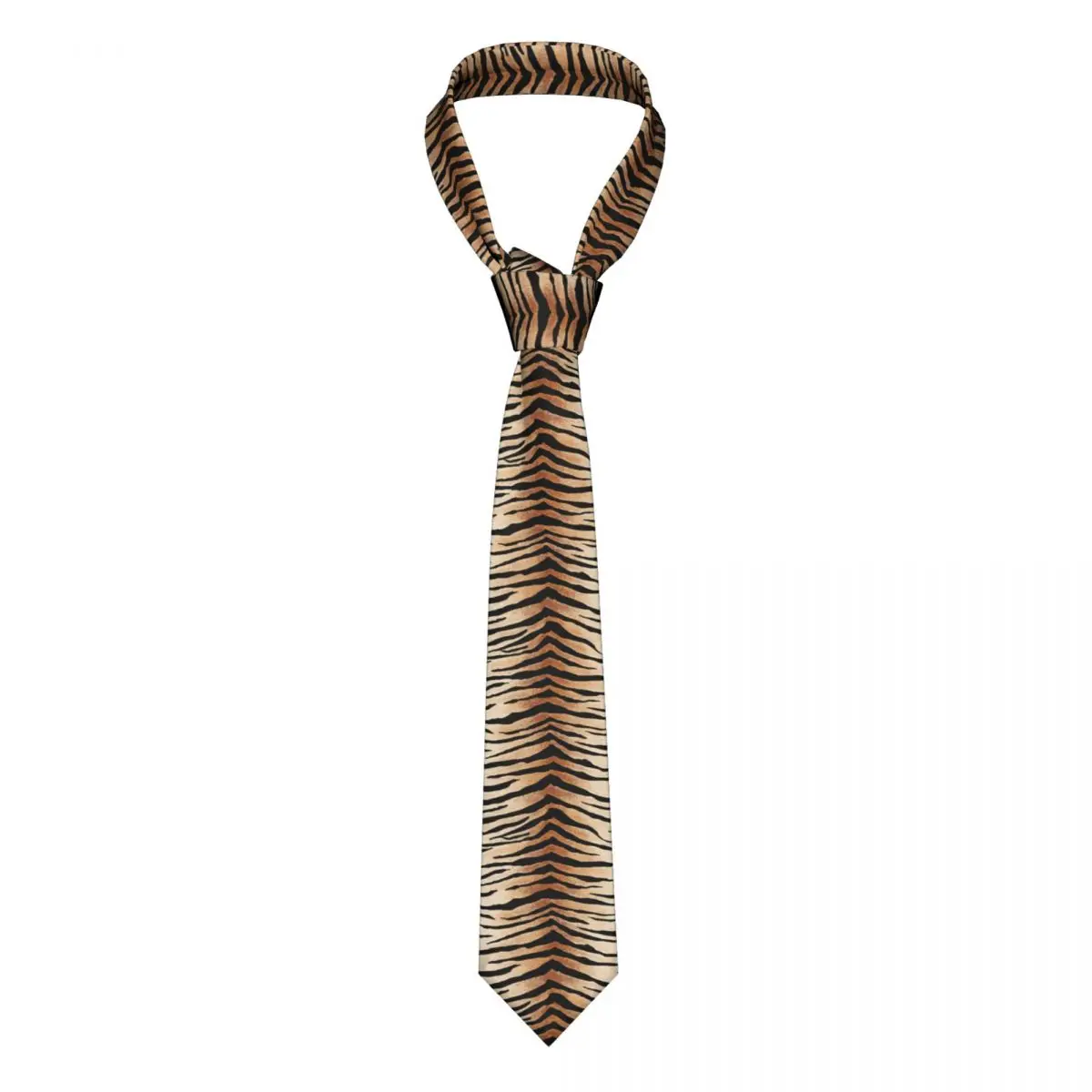 

Classic Tie for Men Silk Mens Neckties for Wedding Party Business Adult Neck Tie Casual Tiger Skin Pattern Tie