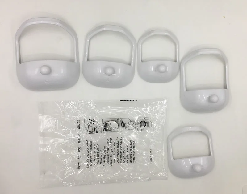 7号山羊胡子造型模板