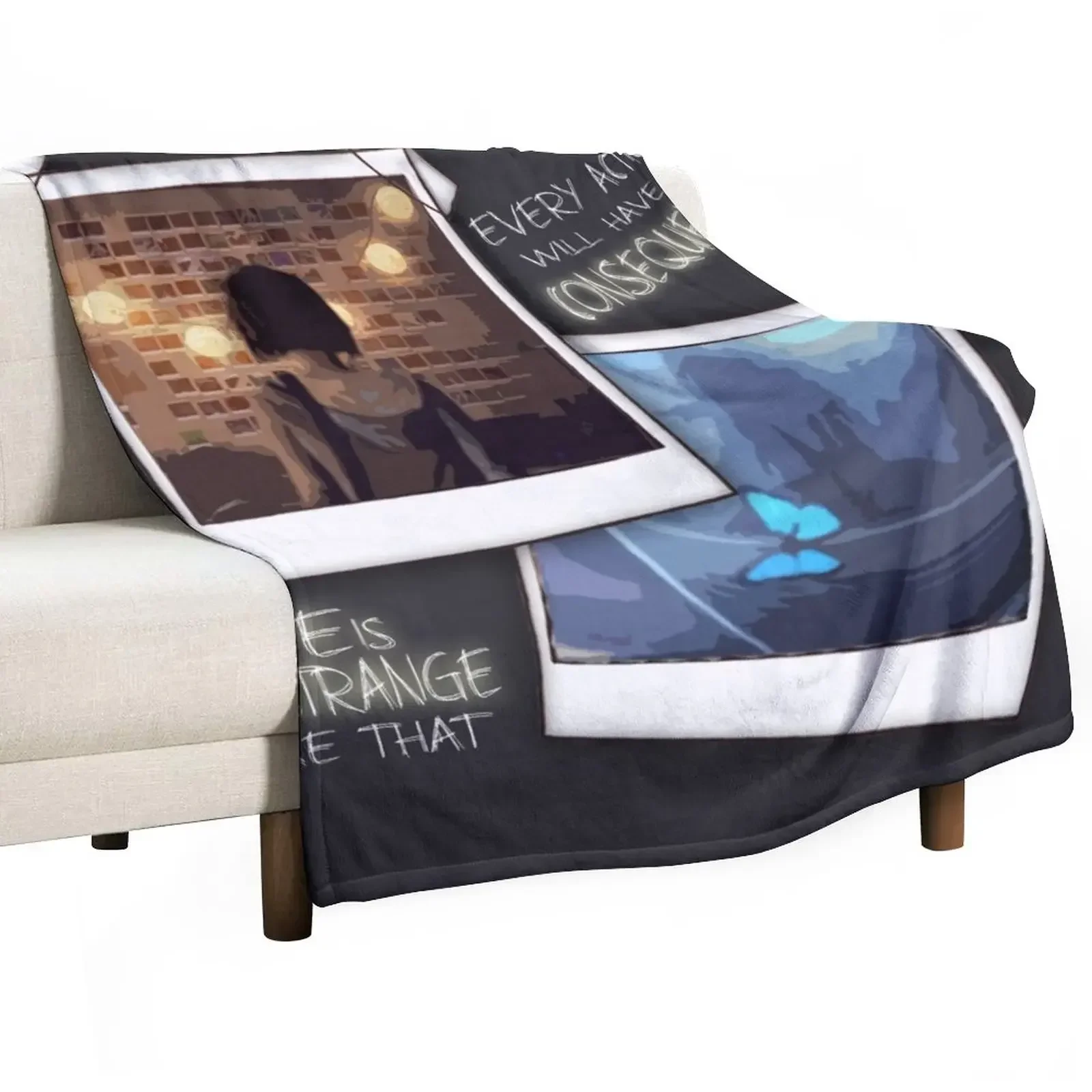 

Strange Like That Throw Blanket funny gift Stuffeds Luxury Throw Blankets