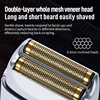 Kemei Tx1 Rechargeable Metal Housing Pro Electric Shaver For Men Hair Beard Electric Razor Bald Shaving Machine Finishing Fade 5