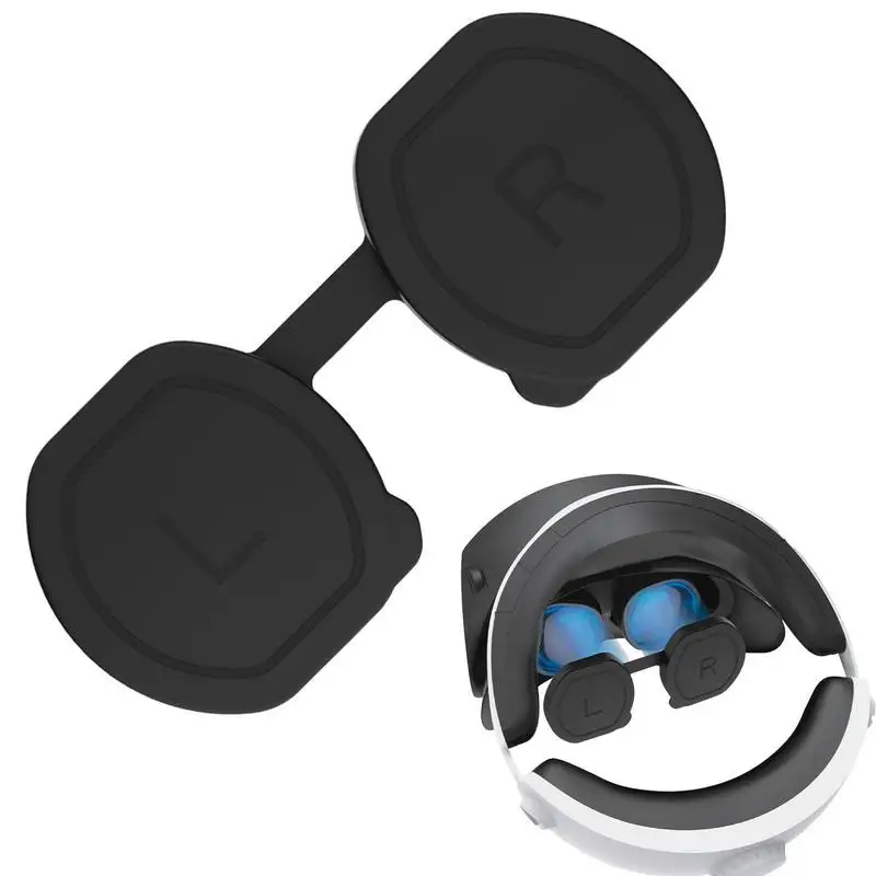 

Силиконовая крышка для объектива VR для PSVR2, аксессуары для VR, Пыленепроницаемая Защитная крышка для объектива с защитой от царапин, моющаяся силиконовая защитная крышка