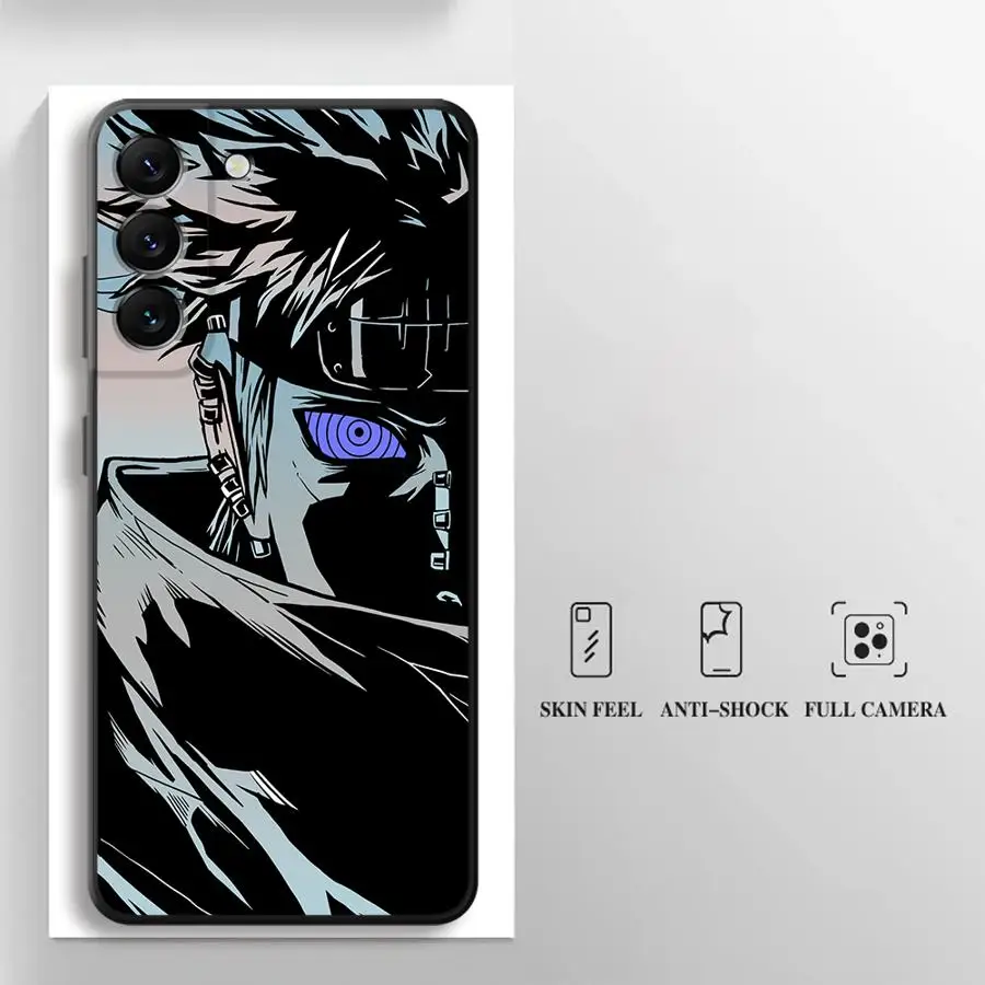 Stylish Anime Kakashi Soft Shell Phone Case