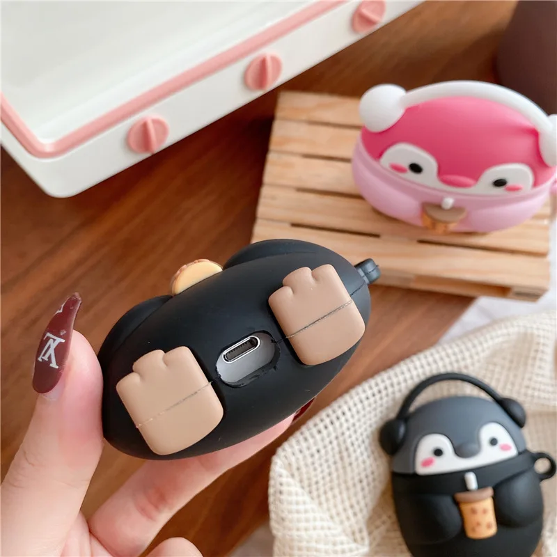 限定商品❣️ シリコンケース APPLE AirPods Pro ペンギン1体 限定商品❣️ シリコンケース APPLE AirPods Pro ペンギン1体