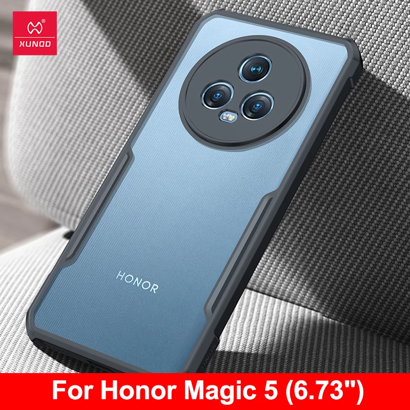 Para Honor Magic 5 Pro ENKAY Hat-Prince Clear TPU Funda para teléfono a  prueba de golpes