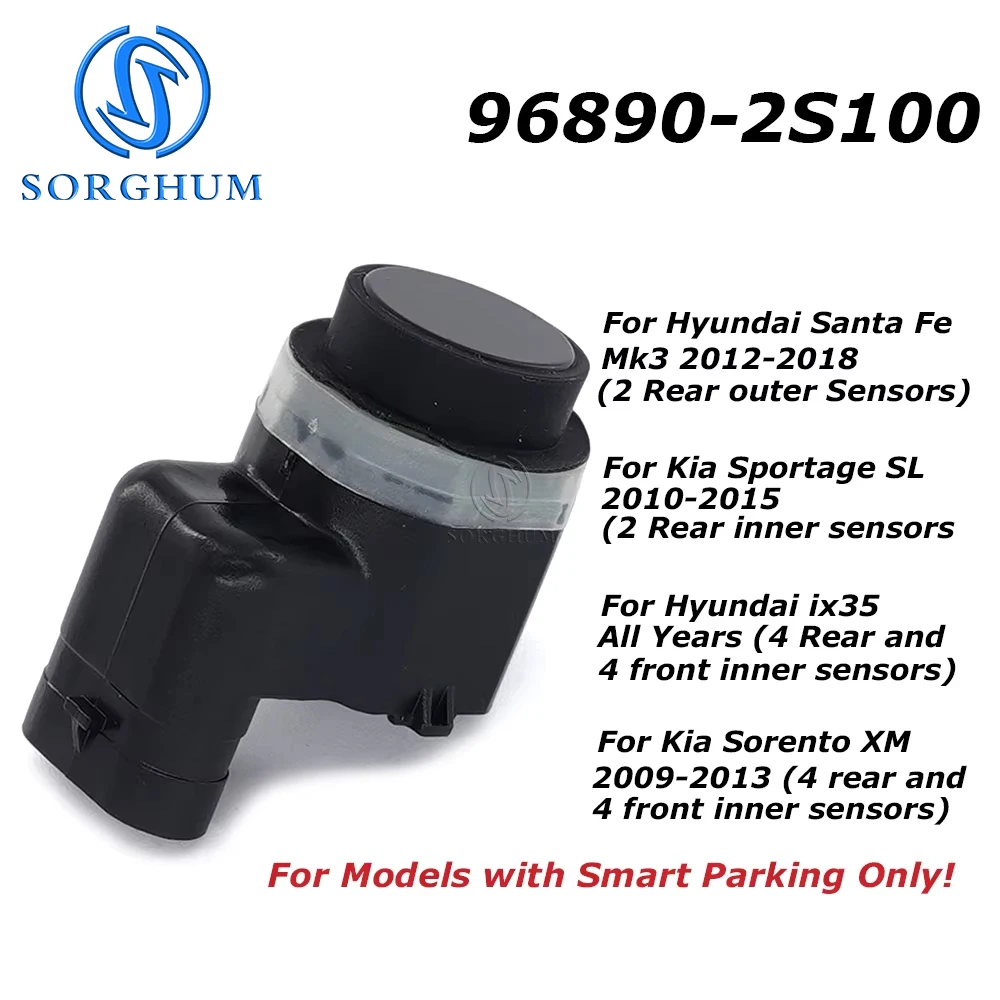 Front Rear PDC Parking Reversing Sensor For Hyundai Santa Fe MK3 2012- For Kia Sportage SL 2010-2015 parking sensor kit led parking sensor kit parking sensor car led parking sensor