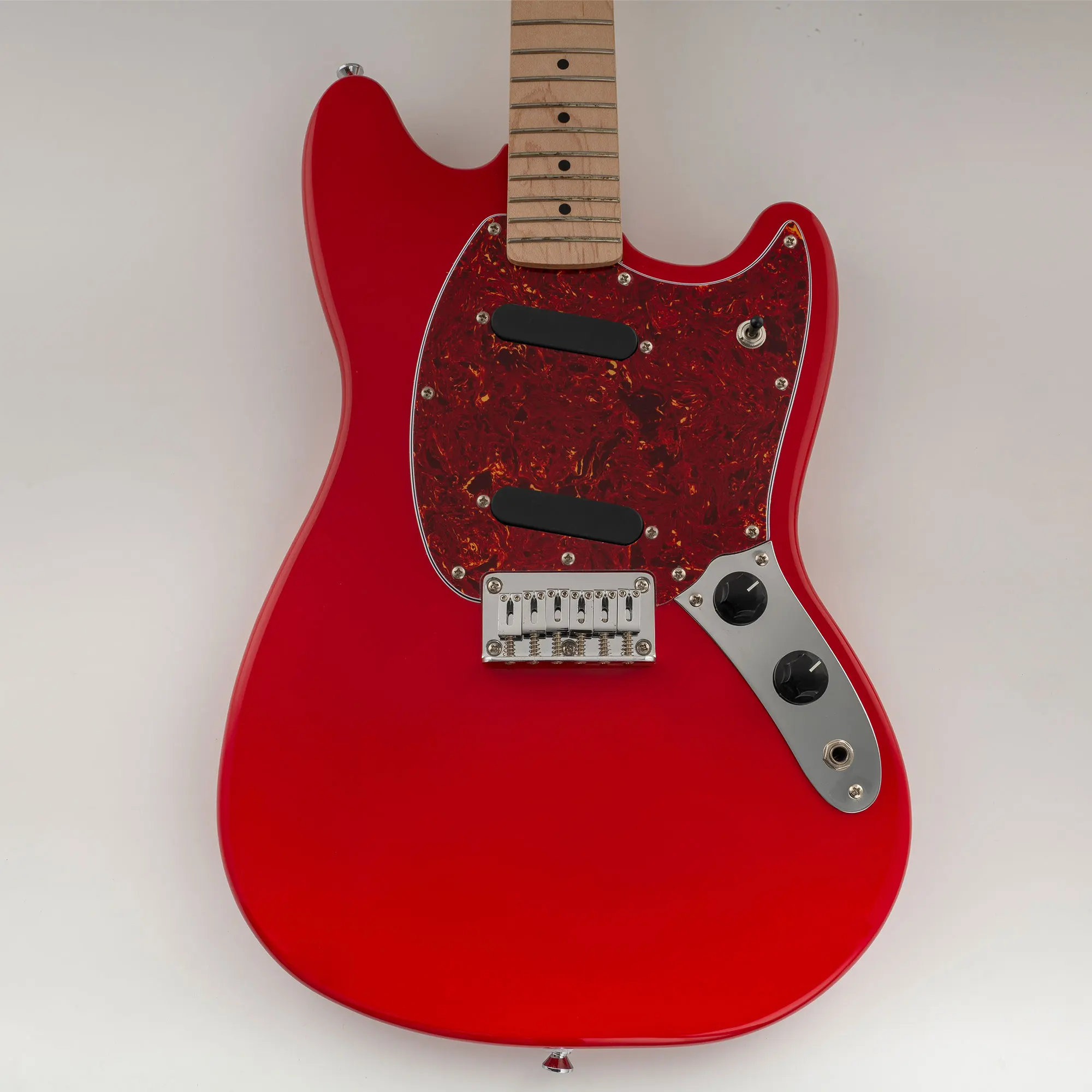 Musiclily Pro 9-Loch Gitarren-Schlagbrett für Squier Sonic Mustang SS E-Gitarre – Detail 21