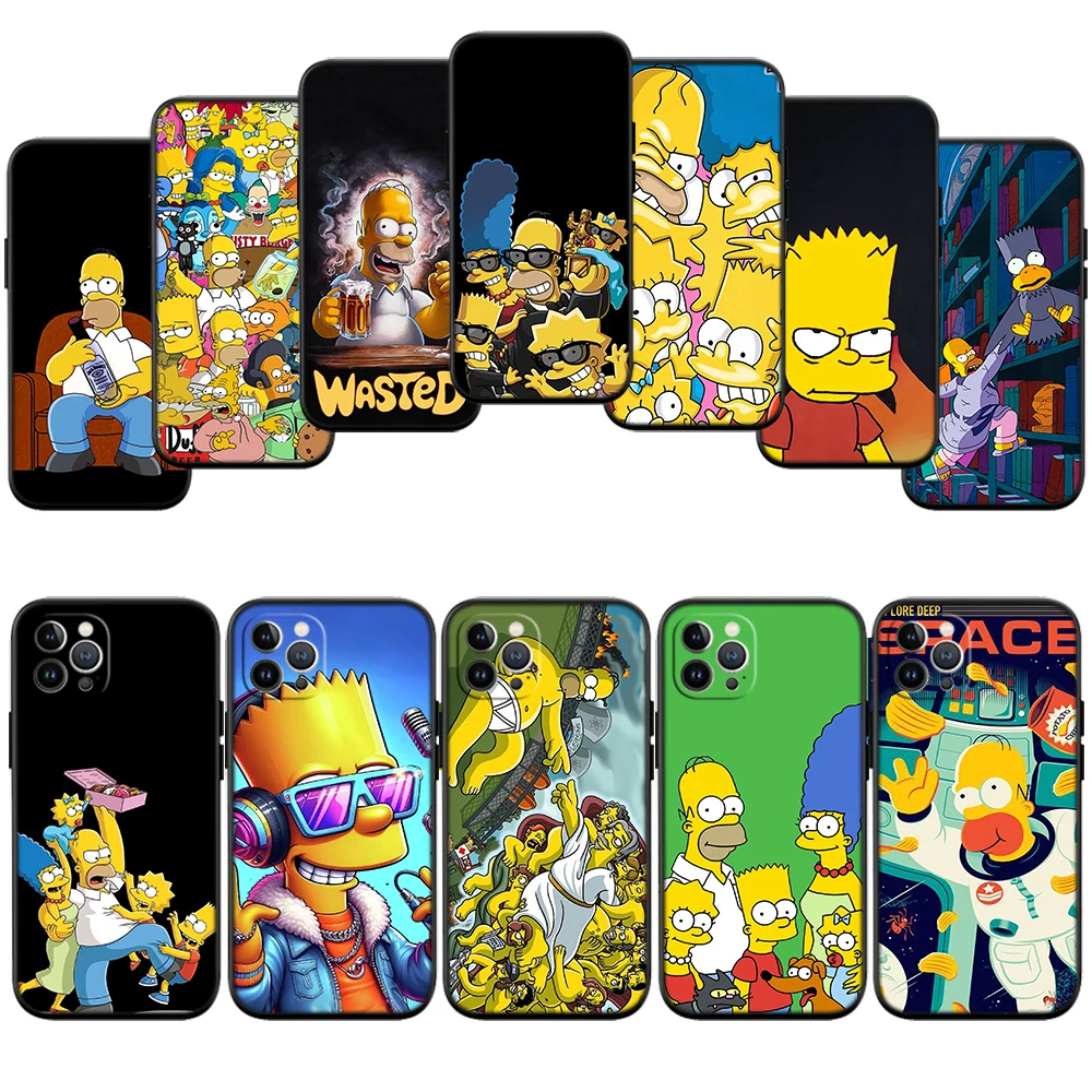 S-Simpsons-Art Custom Phone Case