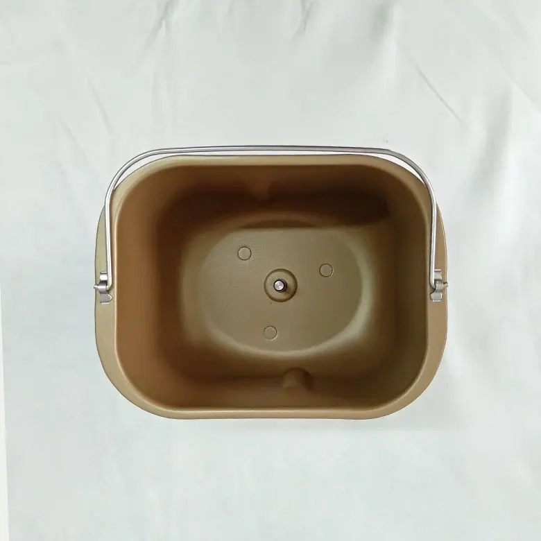 Household bread machine accessories bread barrel and food grade non-stick coating bread machine liner barrel + mixing knife 6