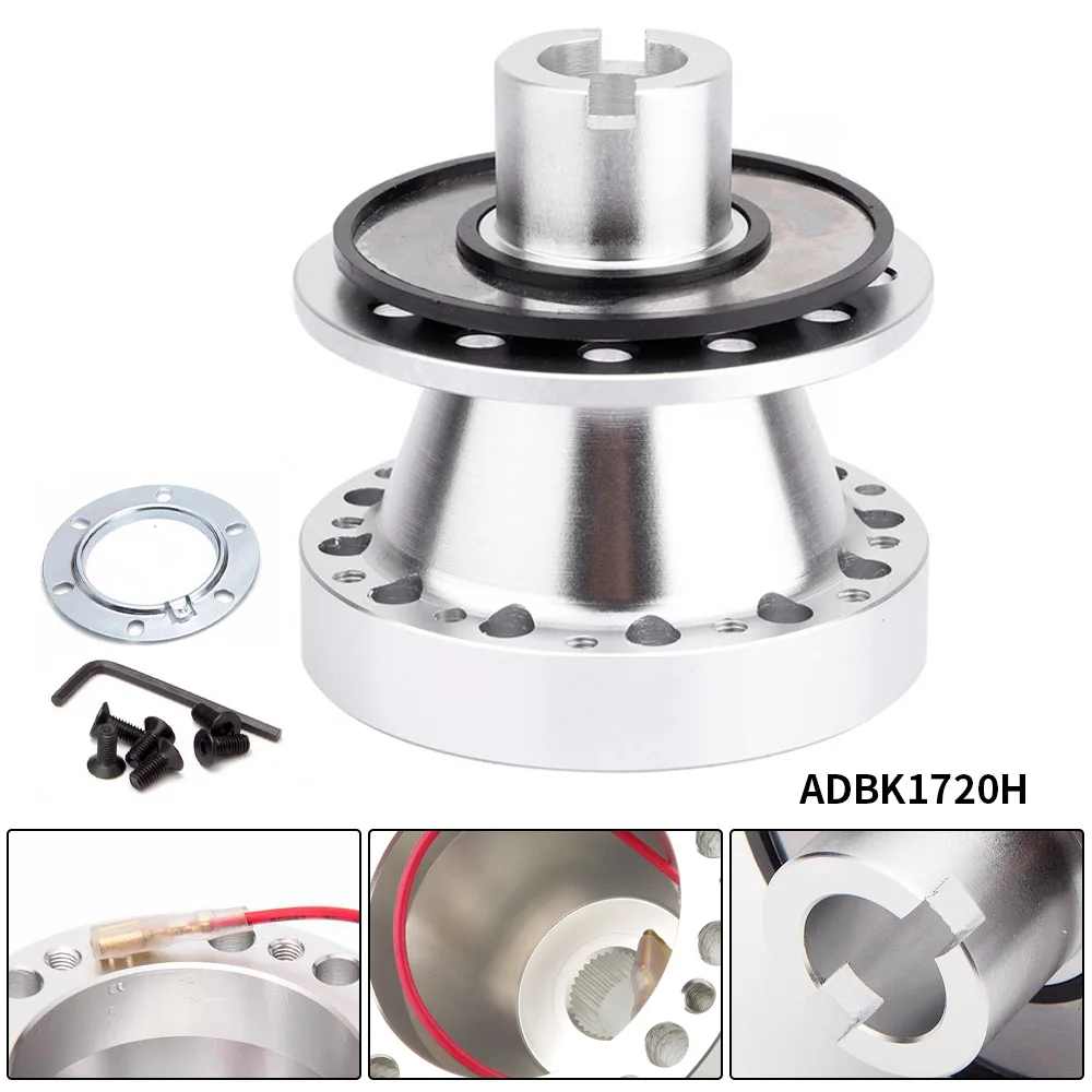 Aluminium Steering Wheel Hub Boss Kit Adapter For Honda Civic 96-11 EP3 EK9 EJ9 EK OH-172