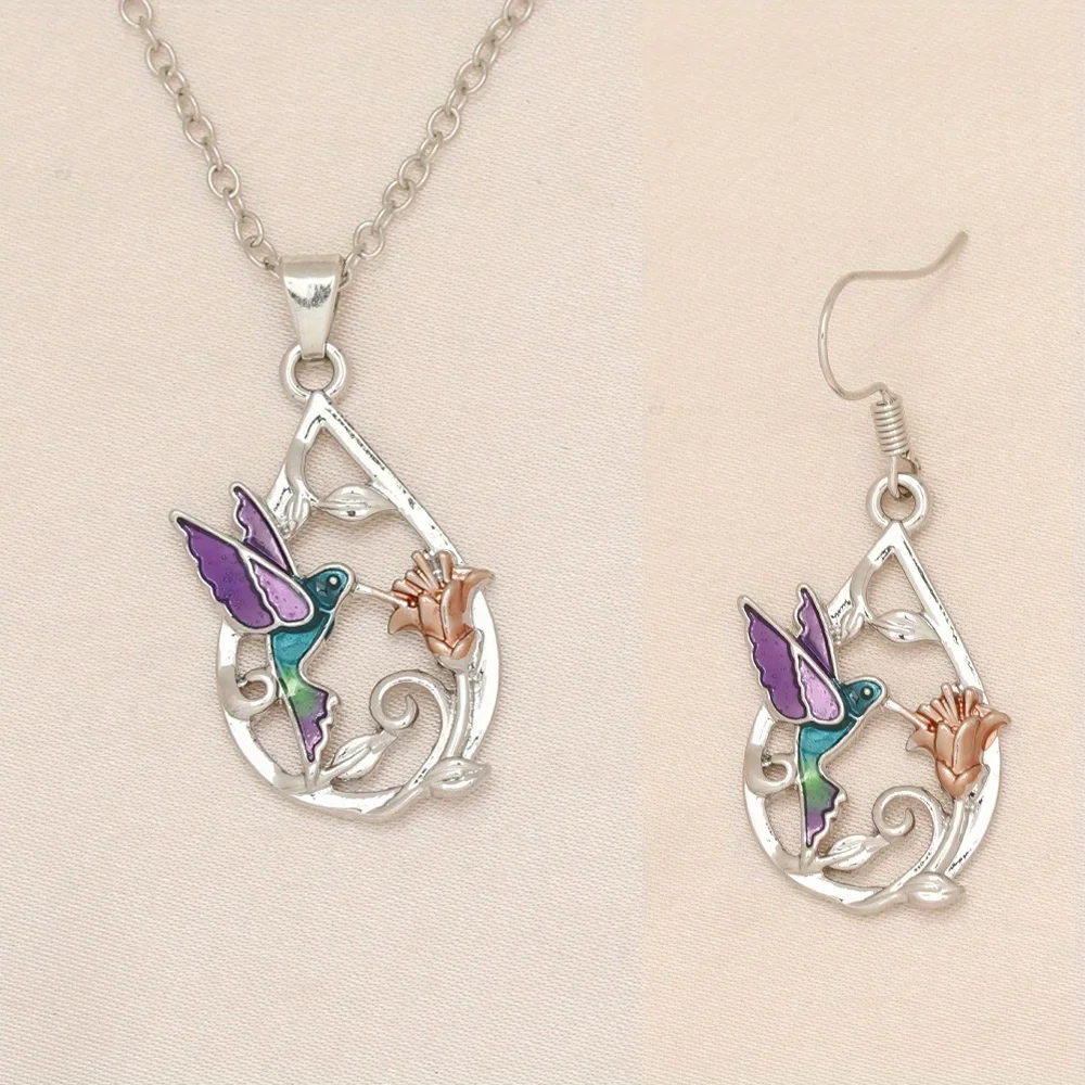 Necklace Earrings Jewelry Sets 3pcs