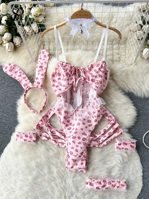 SINGREINY Fashion Print Open crotch Camis Bodysuit Female Hollw Out Sweet  Porno Rompers Summer 2023 Y2K Sheath Sensual Playsuits - AliExpress