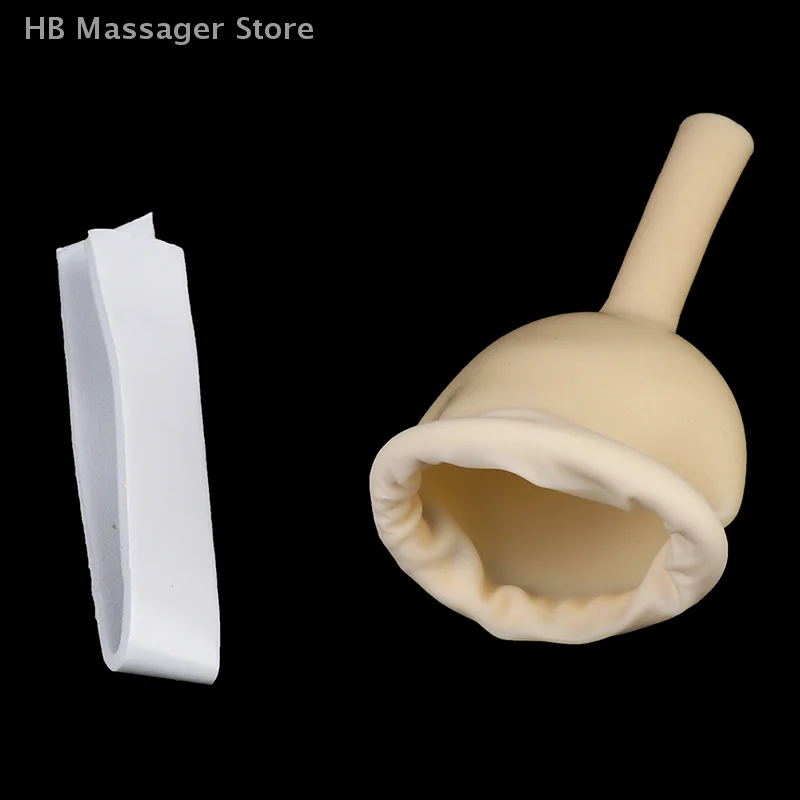 1pcs Male Condom Catheter Men's Urinal Disposable External Catheter Medical Sterilized Latex Urine Collection Sleeve 20/25/30mm