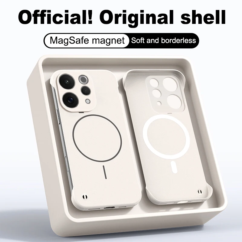 Ultra Thin Shockproof Frosted Hard PC Case with Wireless Charging Compatibility