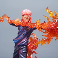 ⁦مجسم أنمي جوجوتسو كايسن - ريومن سوكونا حجم كبير 30 سم | Jujutsu Kaisen Ryomen Sukuna Large PVC Statue Figure 30cm⁩ - الصورة ⁦5⁩