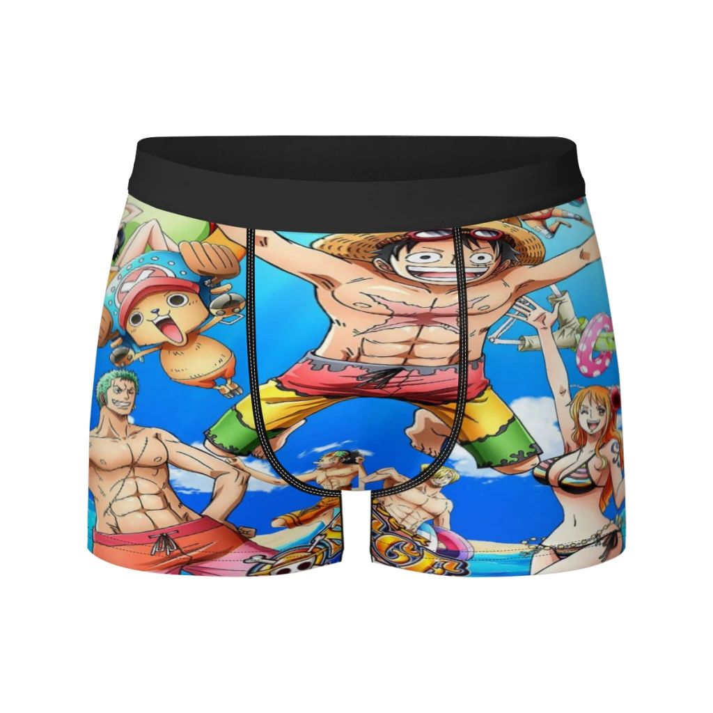 thumbnail image 1 of O-Onee P-Piecee Milk Silk Ropa interior para hombre Boxer Calzoncillos para hombre Bragas para hombre Boxers cortos, 1 of 4
