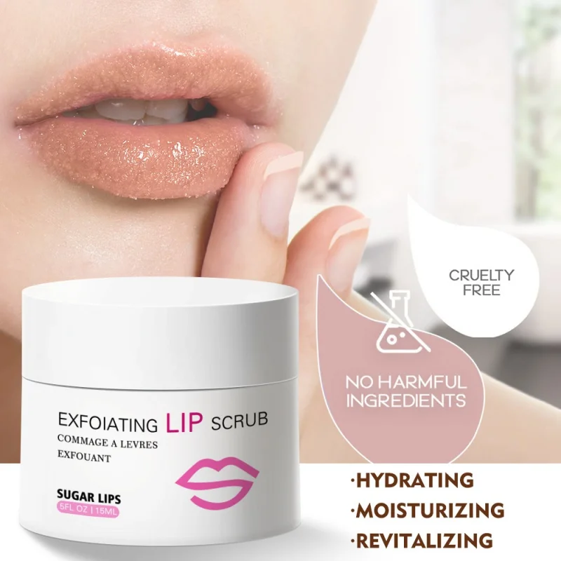 Sugar Lip Scrub Exfoliating Dead Skin Desalination Lip Mold Lip Balm diy crystal silicone mold coffee milk sugar capsule shelf rotatable collection rack display set silicone mold for resin