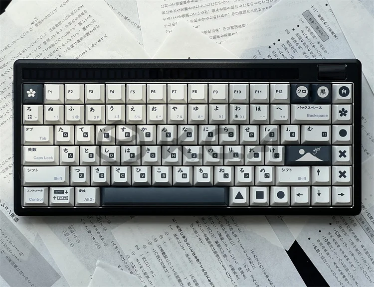 PBT Dye Subbed Cherry Profile Key Caps Para 61 64 68 87 980 104 HHKB