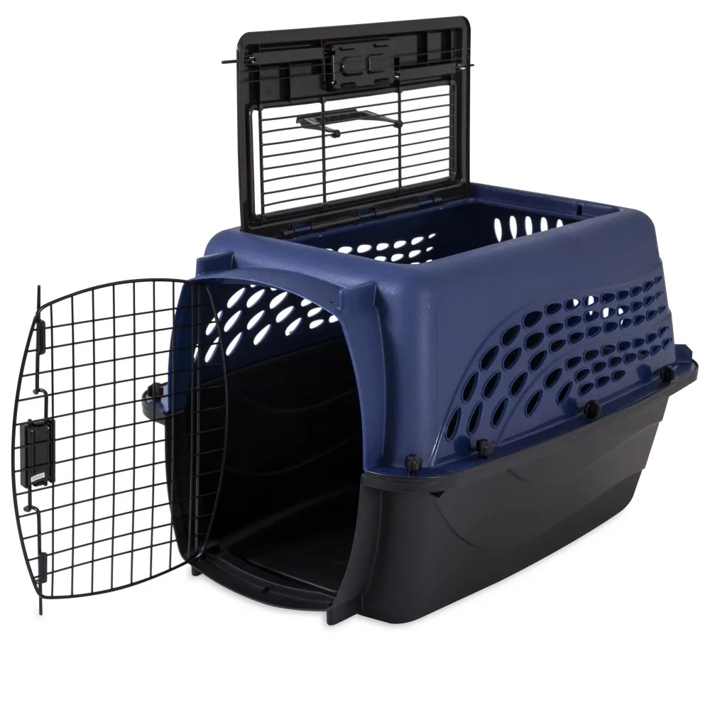 Vibrant Life Pet Kennel for Dogs, Hard-Sided Pet Carrier, Extra Small, 23in Length