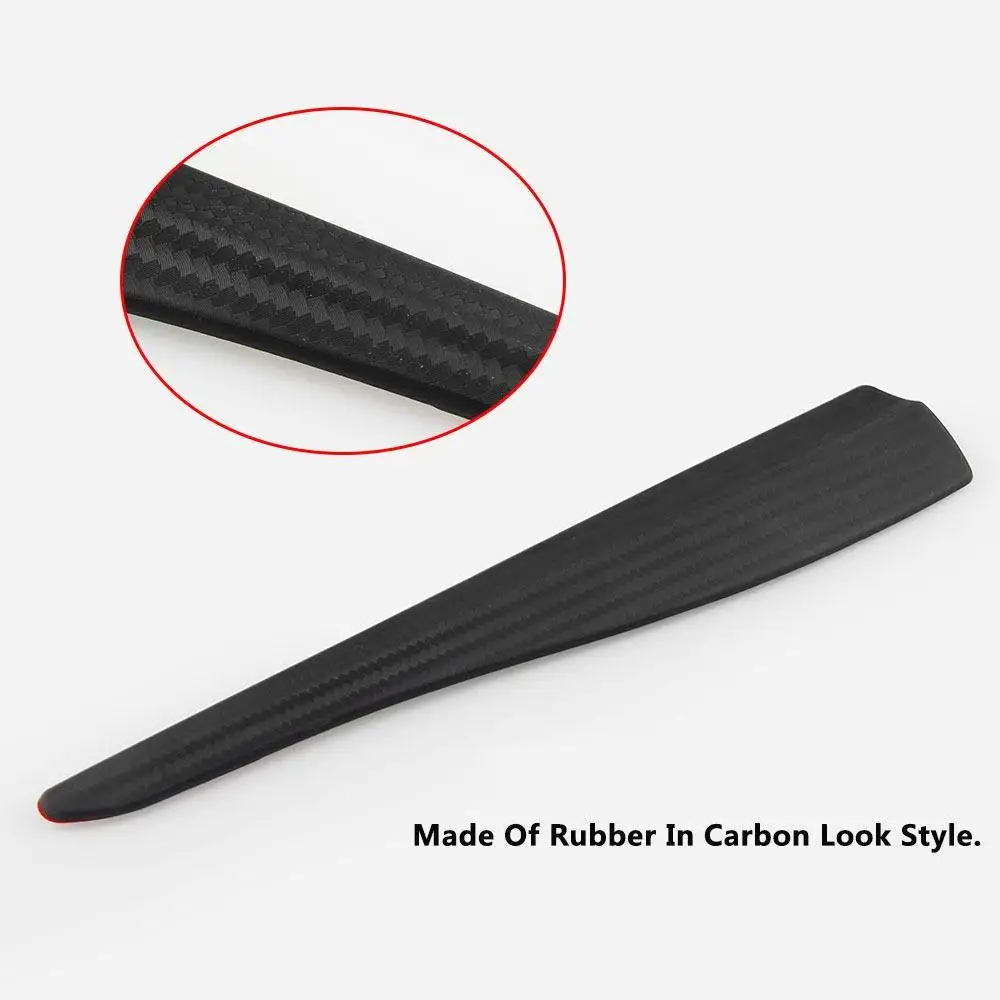 Bumper Protector Bumper Strip 2pcs/set 28cm PVC Car Bumper Protector