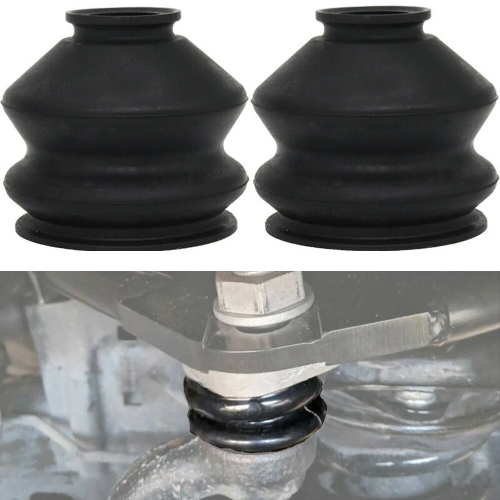 2pcs Car Steering & Suspension Ball Joint Boot Dust Control Arms Cover