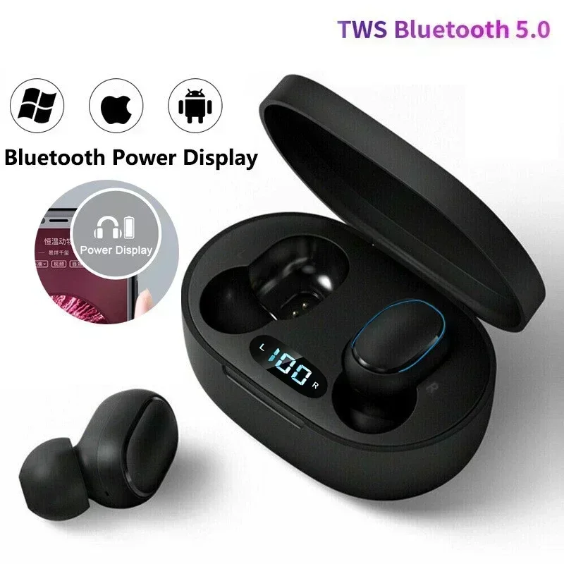 Description Picture 6 of itemE7s Tws Gaming Headset Bluetooth Earphones Earbuds Blutooth Earphone Wireless Hearing Aids Sport EarBuds Hifi headphones
