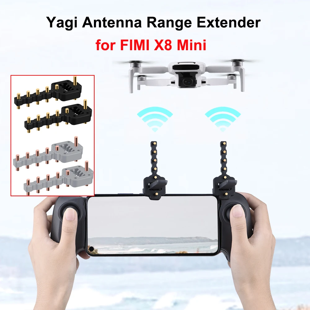 Amplificatore Di Segnale Yagi Antenna Range Extender Per Fimi X8 Mini/Mini Se/Mavic 2 Pro Zoom Dji Smart Controller Estensione Del Trasmettitore