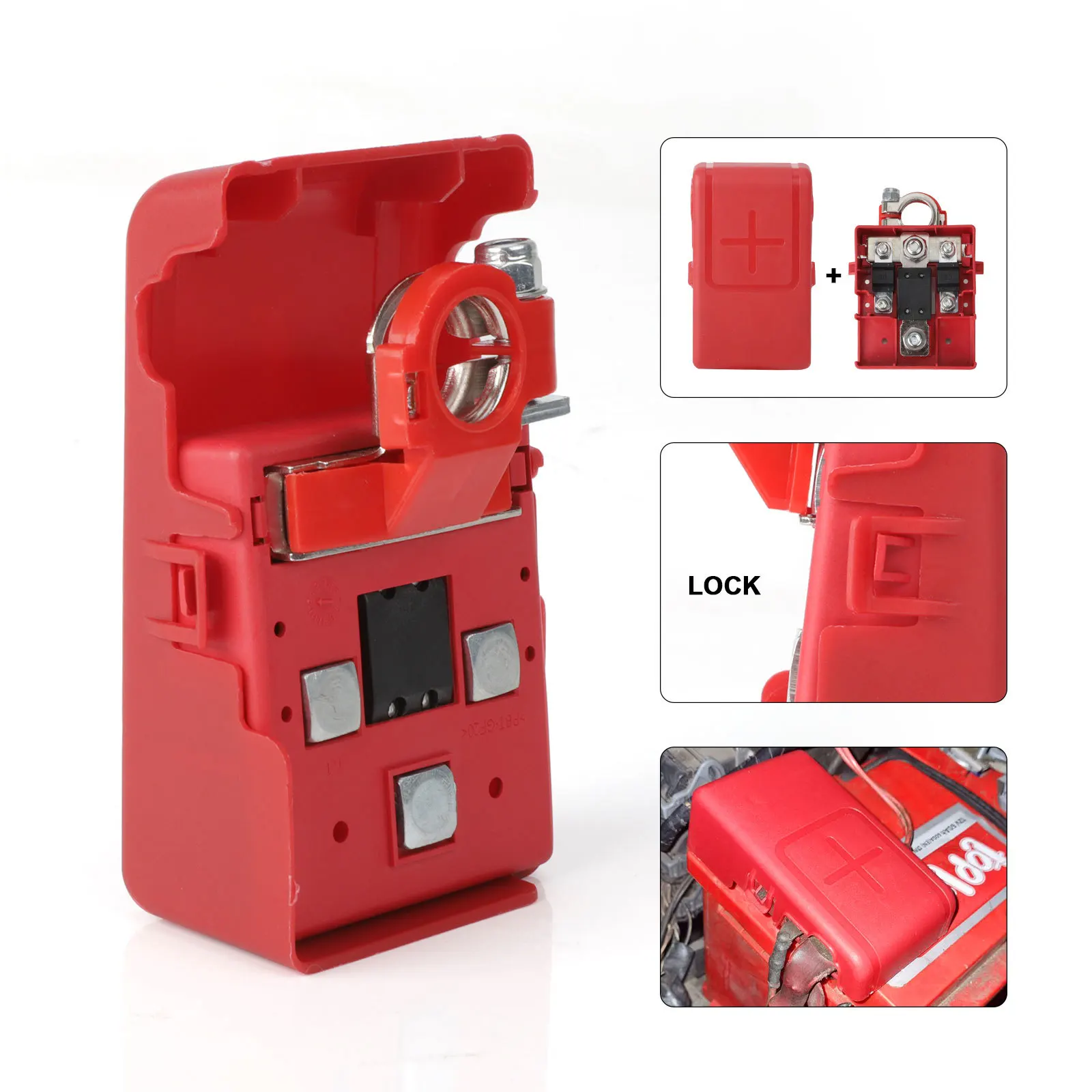 32V 400A Car Quick Release Fused Battery Distribution Terminal Clamp Connectors battery terminal connectors,battery connectors,electrical connectors,plug connectors