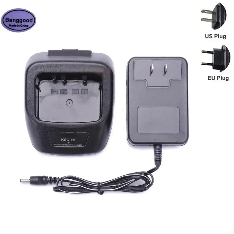 KSC-F6 Desktop Battery Dock Charger For Kenwood PB-42L PB42L TH-F6A TH-F6 TH-F7 TH-F7E TH-F7A Radio Walkie Talkie