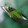 Toys Remote Control High-speed Racing Boats 130km/h DTRC X55 Waterproof RC Hobby RC Boat Model Gifts TH22973 5