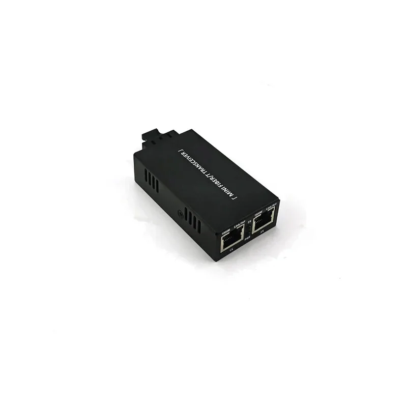 1Pc 10/100/1000M Mini 2X Fiber Optical Transceiver Fibra Optic 25/30KM A/B SC SingleMode Switch Fiber Ethernet Media Converter