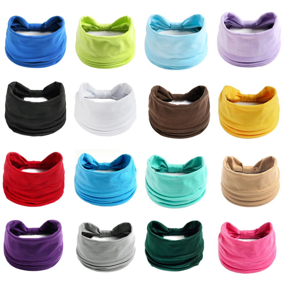 Cycling Bandana Cotton Headband Sport Mask Bicycle Scarf Neck Buff