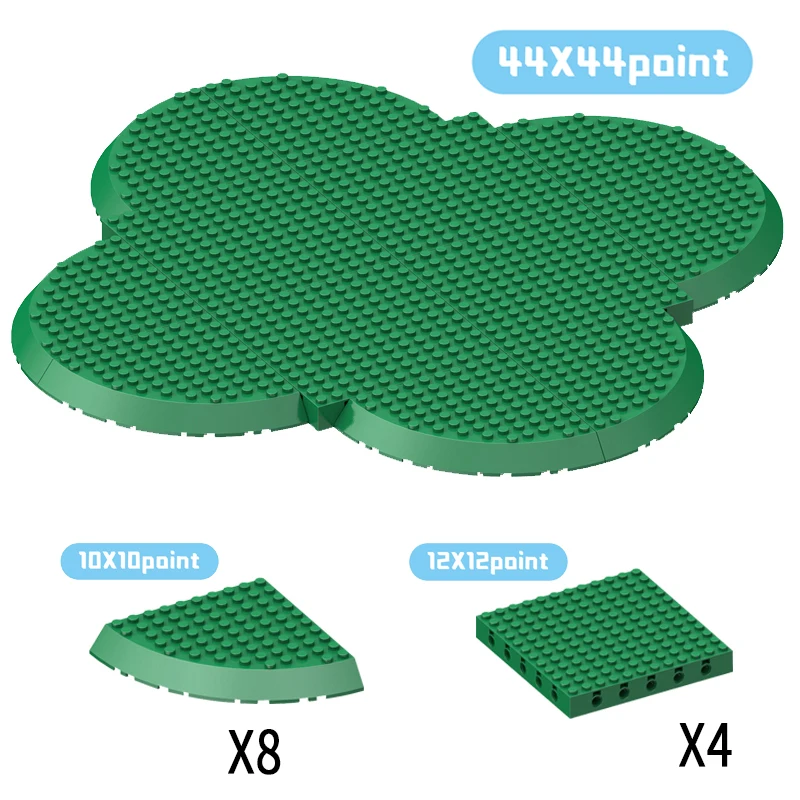 MOC Creative Classic Base Plates Blocks Small Size DIY Bricks