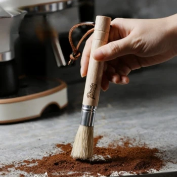 Vintage Coffee Grinder Brush 1