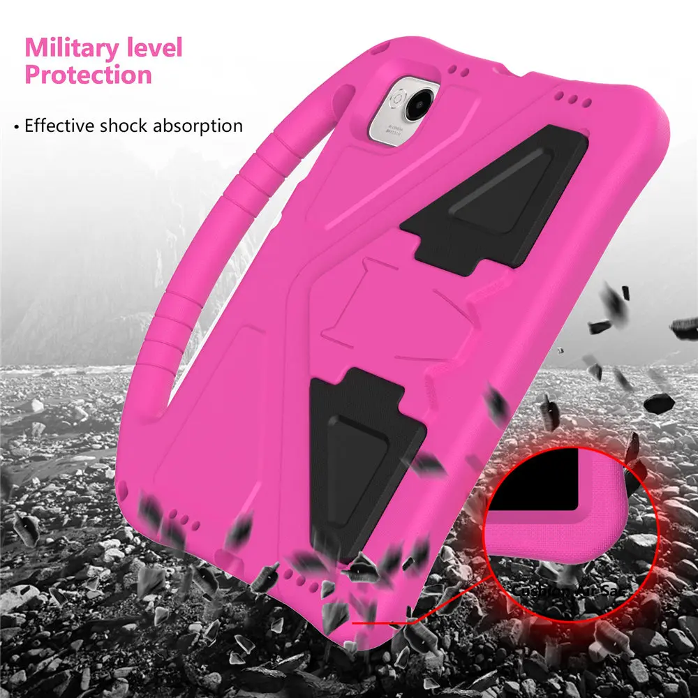 Durable EVA Foam Kids Safe Tablet Stand Case with Handle and Shockproof Protection