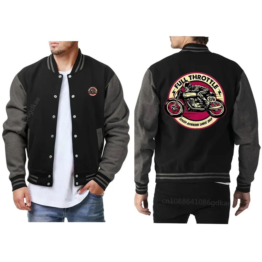 Baseball Jackets Men Autumn Winter Warm Thicken Men Jackets Windbreaker Coat US Baseball Uniform Casual Jacket Clothing