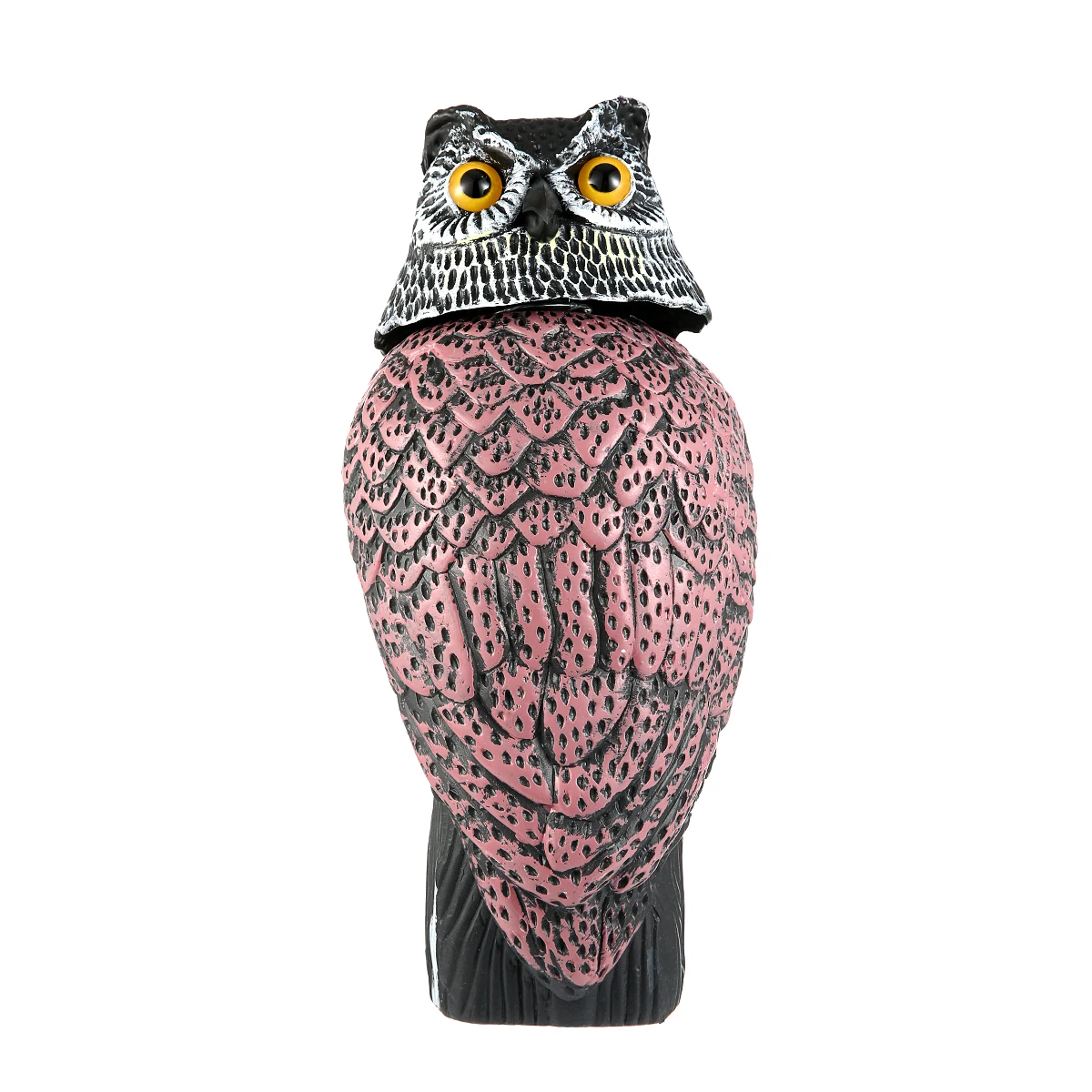Owl Decoy Bird Repellent With 360&deg; Rotating Head