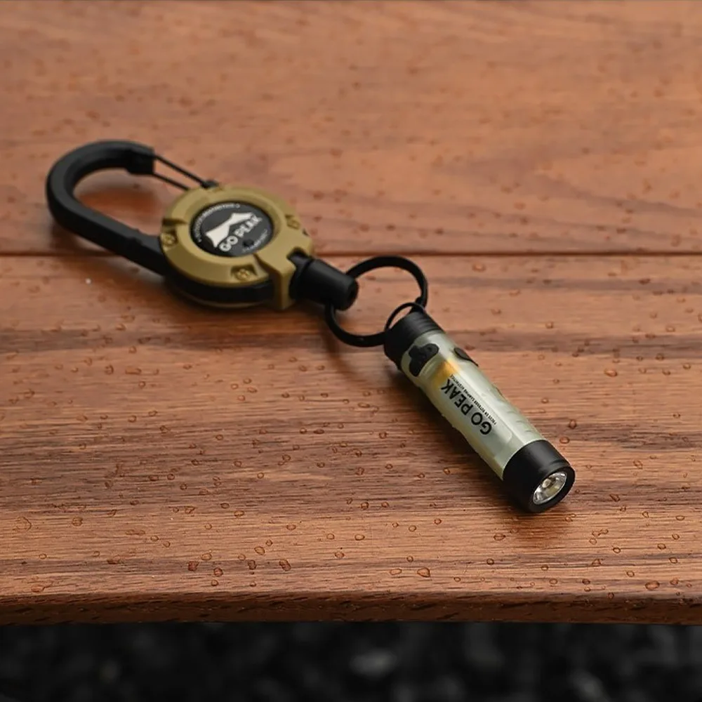 Pocket Mini Flashlight GOPEAK Outdoor Key Clip Cap Ambient Led Long Endurance Disaster Relief Emergency 5050